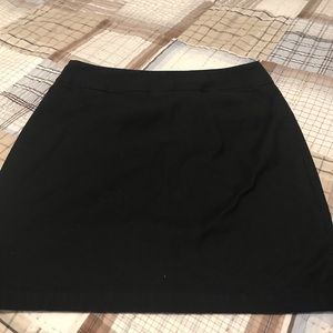 Women’s black mini skirt